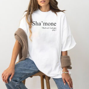 Shamone Michael Jackson 1987 Funny Quote T shirt 2 PersonalizedShirts.net