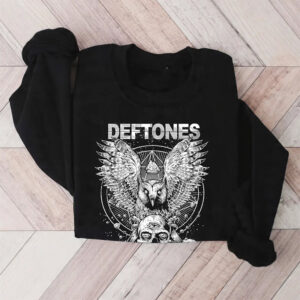 Logo Deftones White Pony Shirt