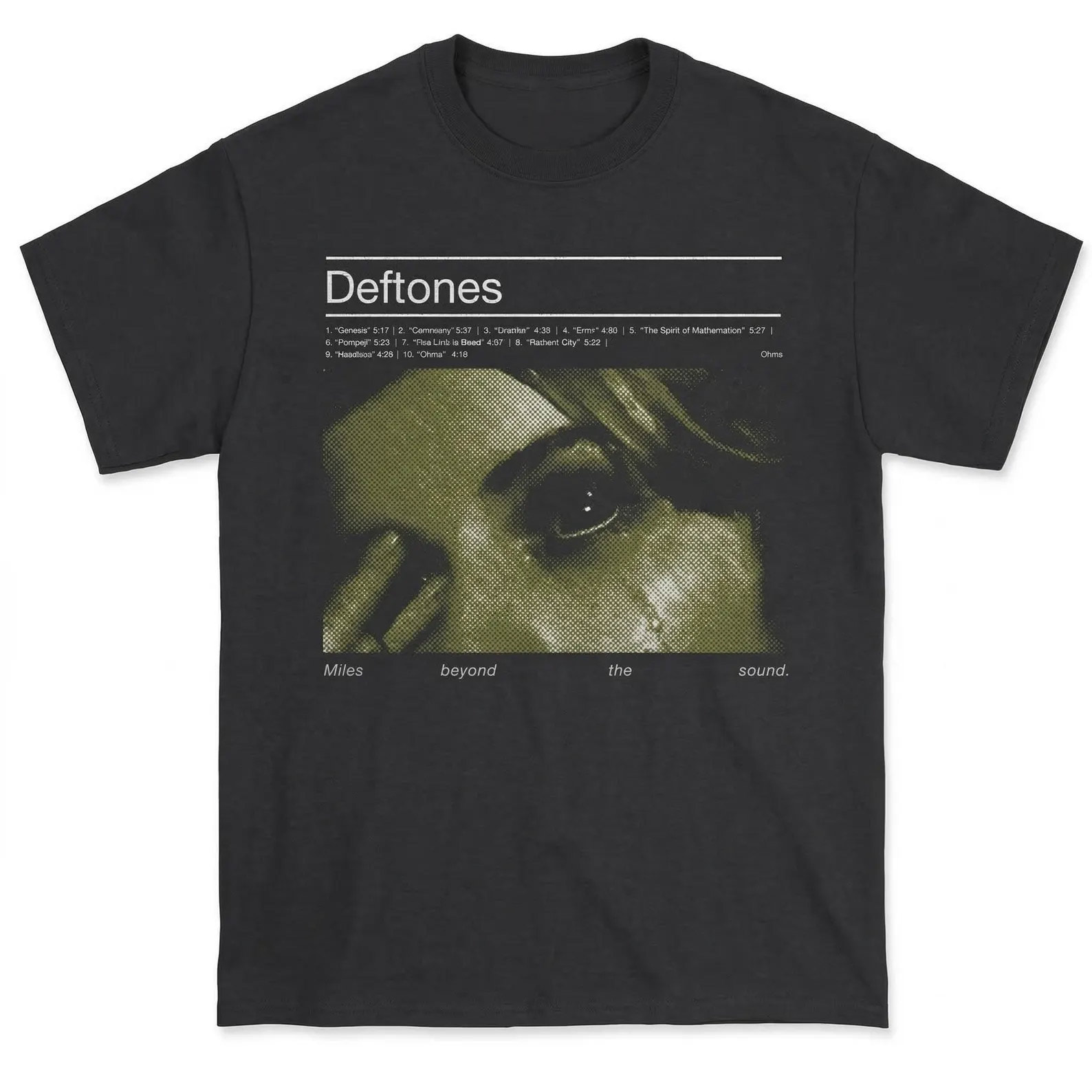 Ohms Deftones Diamond Eyes Tracklist Shirt Ohms Deftones Diamond Eyes Tracklist Shirt