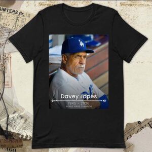 RIP Davey Lopes World Series Champions Shirt