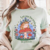 Be Weird In Peace Funny Frog Humor Comfort Colors Tee