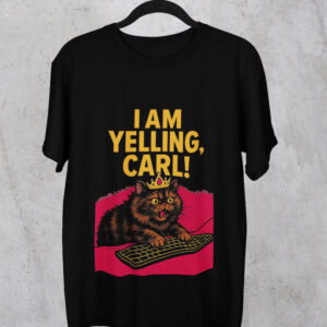 I Am Yelling Carl Dungeon Crawler Carl And Princess Donut Video Game Shirt 1 PersonalizedShirts.net