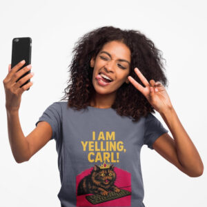 I Am Yelling Carl Dungeon Crawler Carl And Princess Donut Video Game Shirt 2 PersonalizedShirts.net