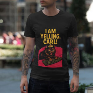 I Am Yelling Carl Dungeon Crawler Carl And Princess Donut Video Game Shirt 3 PersonalizedShirts.net