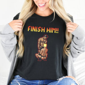 Finish Him Gamer Gay LGBTQ Month Shirt