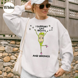 I Support Gay Rights And Wrongs, LGBT Pride Shirt