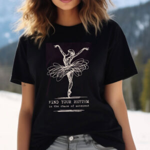 Find Your Rhythm, Distressed Ballet Shirt