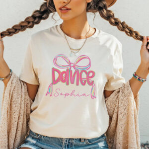 Personalized Preppy Dance, Gift For Dancer Shirt