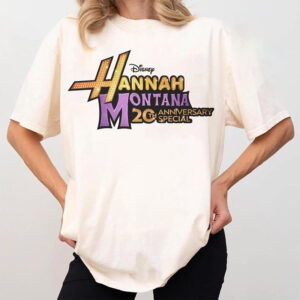 Vintage Hannah Montana 20th Anniversary Shirt