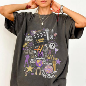 Pumpim UP The Party Hannah Montana 20 Year Comfort Colors Shirt