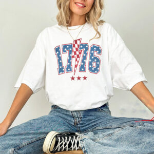 American Flag Day, USA Red White Blue Shirt