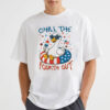 Chill The Fourth Out Patriotic Goose Shirt