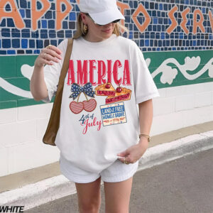Fourth Of July American Flag Shirt