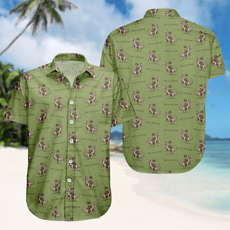 Princess Donut And Mongo, Dungeon Crawler Carl Art Hawaiian Shirt Princess Donut And Mongo, Dungeon Crawler Carl Art Hawaiian Shirt