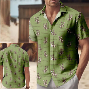 Princess Donut And Mongo, Dungeon Crawler Carl Art Hawaiian Shirt