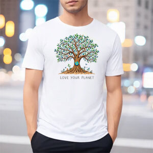 Eco Friendly Love Your Planet Earth Shirt 2 PersonalizedShirts.net