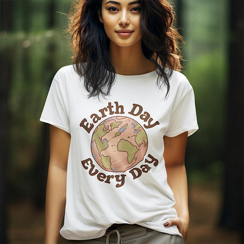 Everyday Earth Day Environment Day Tee