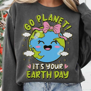 Go Planet Its Your Earth Day Comfort Colors Tee
