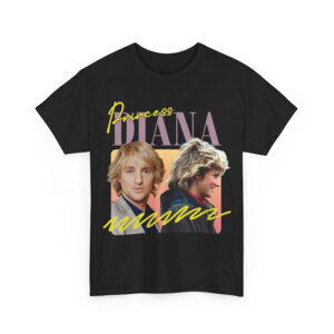 Princess Diana Owen Wilson Funny Meme Shirt 2 PersonalizedShirts.net