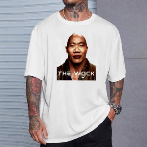 The Wock Chinese Meme The Rock Shirt PersonalizedShirts.net
