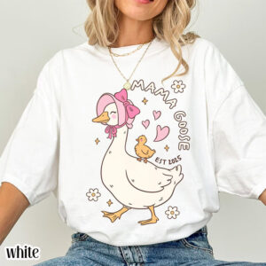 Custom Year Mama Goose Mothers Day Tee