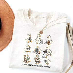 Just Doing My Daddy Things Funny Shirts For Dad T-shirt