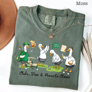Silly Goose Golf Father’s Day Present Comfort Colors Tee