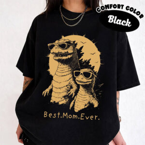 Best Mom Ever, Funny Dinosaur Mama Gift Shirt