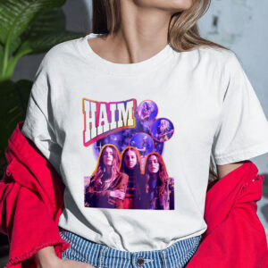 American Pop Rock Band HAIM Concert T-shirt