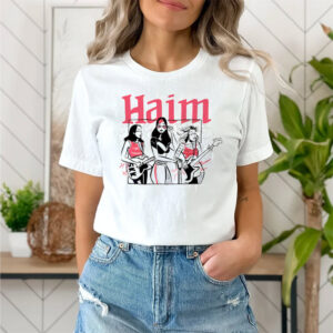 Haim Band On Tour Gift For Fan Shirt