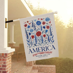 Anti Trump House Banner, Patriotic USA Garden Flag