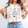 Happy Last Day Of School Goose Teacher Shirt