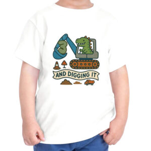 Custom Birthday Boy Construction Shirt