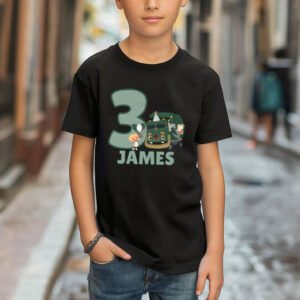 Custom Trash Truck Birthday Party Shirt