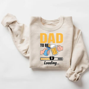 Personalized Father Gift Dad To Be 2026 Shirt 3 PersonalizedShirts.net