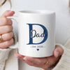 Personalized First Time Dad Est 2026 Mug