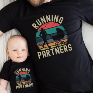 Running Partners Father Son Running Shirt
