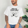 Open the Fuckin’ Strait, Trump Satire Shirt