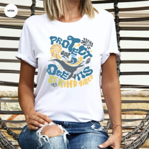 Protect Our Oceans Be Kind Vibes Tee