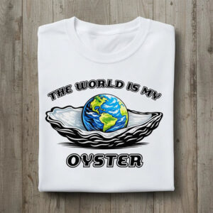 The World Is Your Oyster, Earth Oceans Shirt