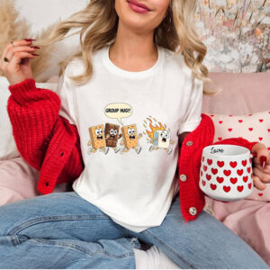 Group Hug Meme Camping Humor T-shirt