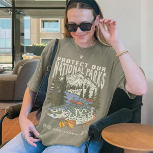 Protect Our National Parks, Respect the Local Wildlife Comfort Colors Shirt