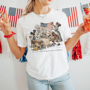 250 Years Of Liberty Disney Independence Day Shirt