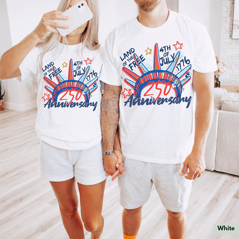 250th Anniversary Land Of The Free Shirt For 4th Of July