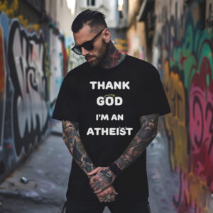 Thank God I'm An Atheist Funny Shirt 2 PersonalizedShirts.net