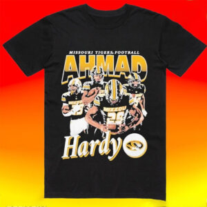 Ahmad Hardy Illustrated Missouri Tigers Football 2026 T-shirt