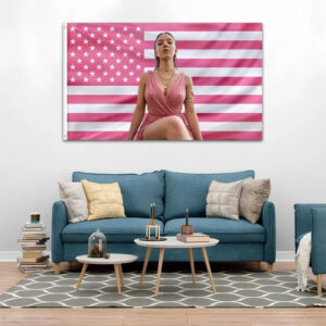 Hot Sydney Sweeney Aphrodite Pink America Flag 3 PersonalizedShirts.net