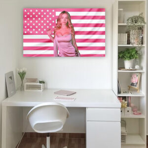 Hot Sydney Sweeney Euphoria Pink America Flag