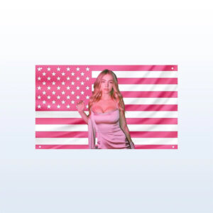 Hot Sydney Sweeney Euphoria Pink America Flag 3 PersonalizedShirts.net