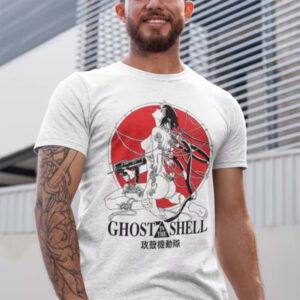 Motoko Kusanagi Ghost In The Shell Anime Cyberpunk Tee